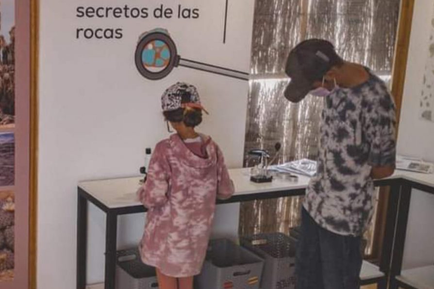 Inauguración en Parque Nacional Pan de Azúcar del espacio didáctico para aprender de geología