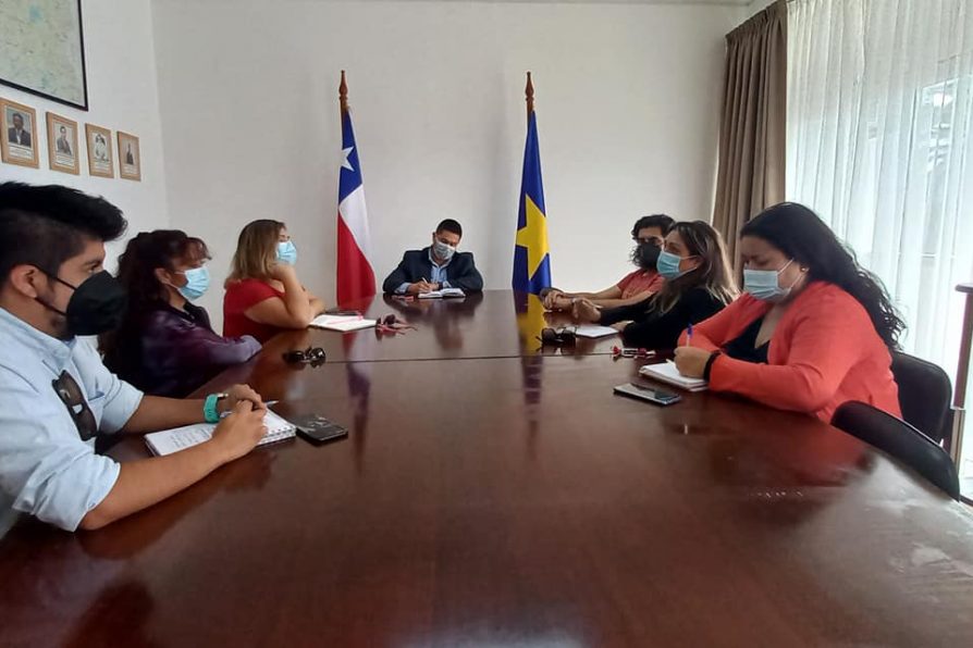 Delegado Presidencial Provincial de Chañaral, Jorge Fernández Herrera sostuvo reunión con Federaciones de la CTC, FESAL y FESAMAV