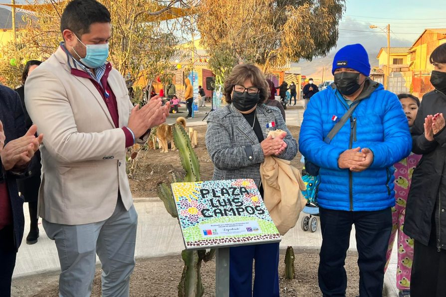 Inauguración Plaza “Luis Campos”