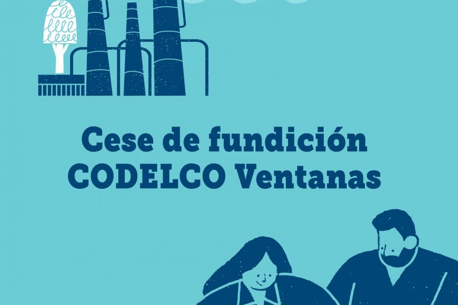 Cese de fundición de Codelco Ventanas