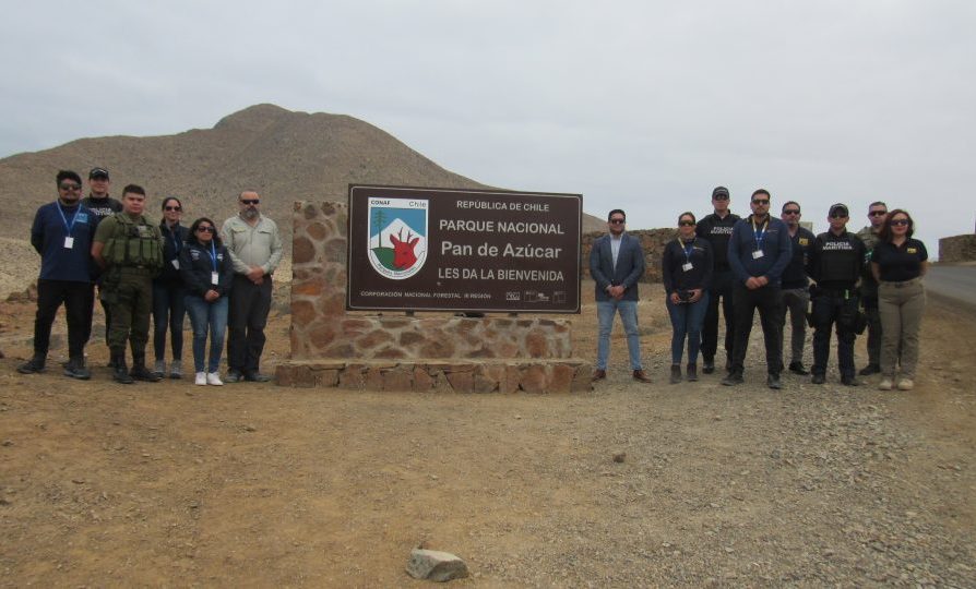Delegación de la Provincia de Chañaral desarrolla Fiscalizacion en Parque Nacional Pan de Azúcar