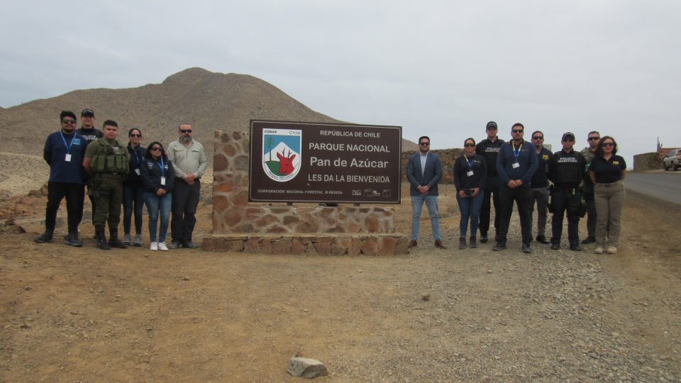 Delegación de la Provincia de Chañaral desarrolla Fiscalizacion en Parque Nacional Pan de Azúcar