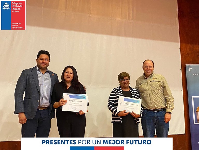 Delegado participó de la ceremonia de certificación “Aprendizajes para el Desarrollo” de Minera Capstone Copper- Mantoverde