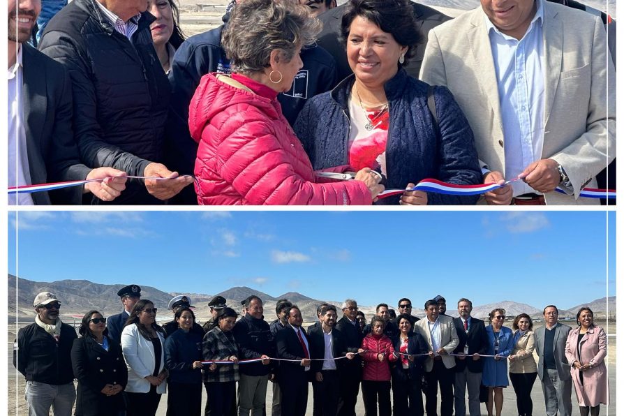 Ministra de Obras Públicas visitó la comuna de Chañaral e inauguró importante obra