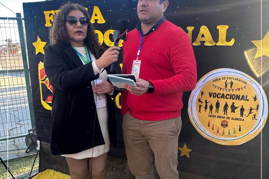 Delegación presidencial provincial de chañaral participó en feria vocacional en El Salvador