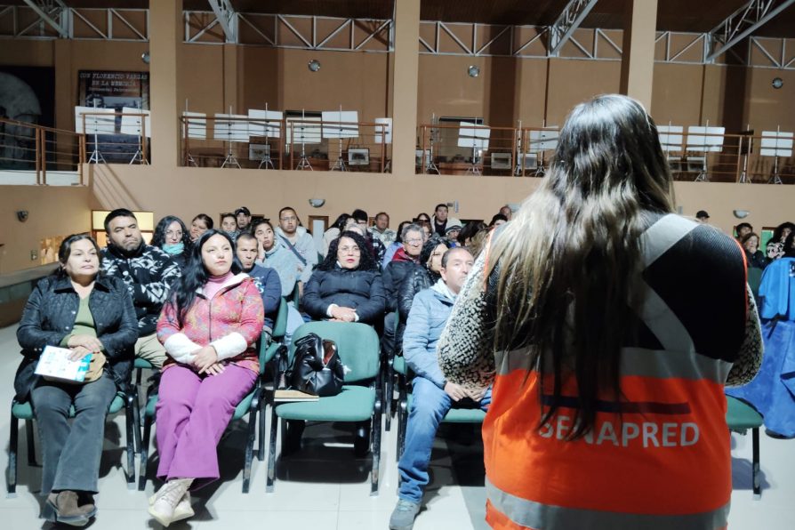 Con una gran convocatoria se desarrolló capacitación del “Plan Familia Preparada” en Diego de Almagro