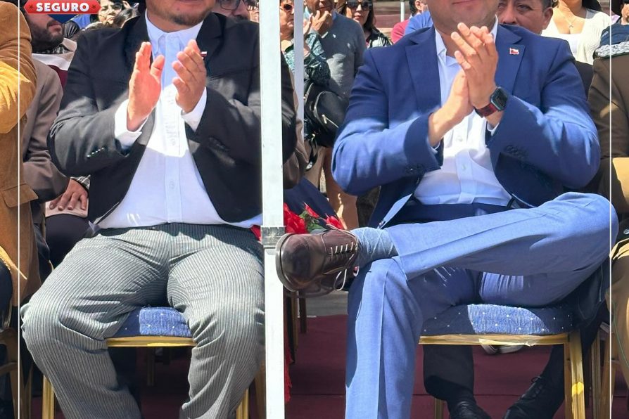 Delegado regional (s) Jorge Fernández participó del acto oficial y desfile de Fiestas Patrias en Chañaral