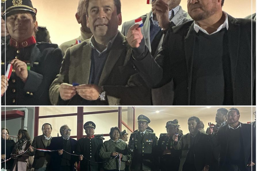 Localidad de El Salado inauguró su Cuartel de Bomberos