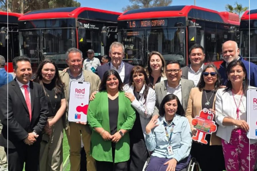 Flota de buses eléctricos son los primeros en latinoamérica