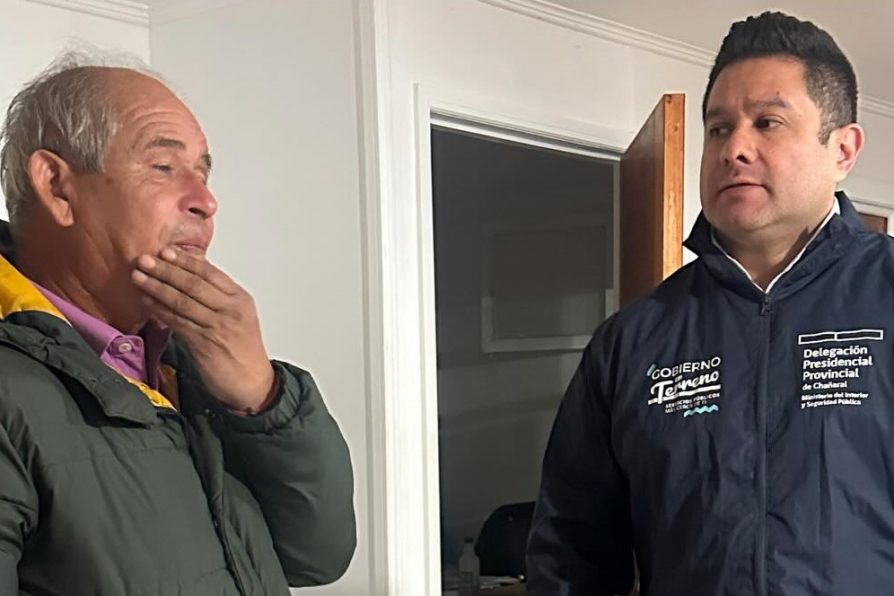 Delegado Fernández se traslada a la localidad de Inca de Oro por emergencia climatica